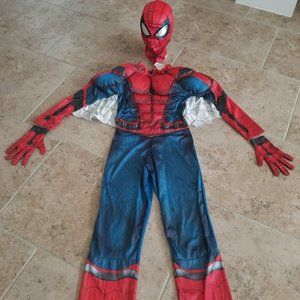Marvel Spiderman Costume with Spider Web Slinging Sound Effects Glove
